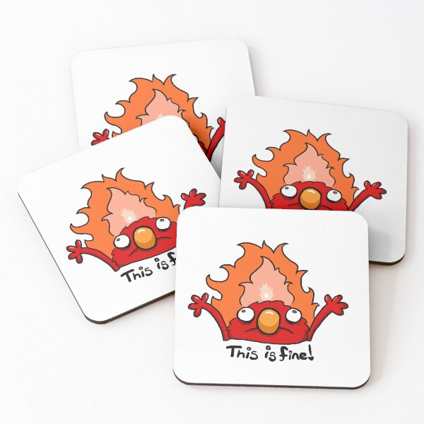 Item preview, Everything's Fine designed and sold by MurderBeanArt.