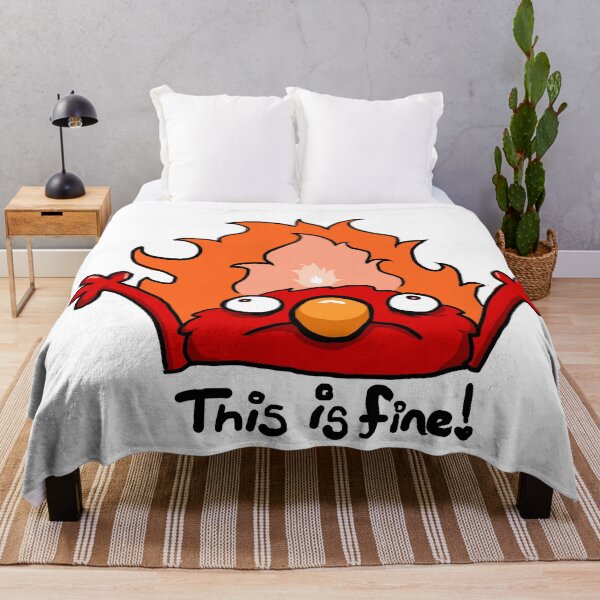 Item preview, Everything's Fine designed and sold by MurderBeanArt.
