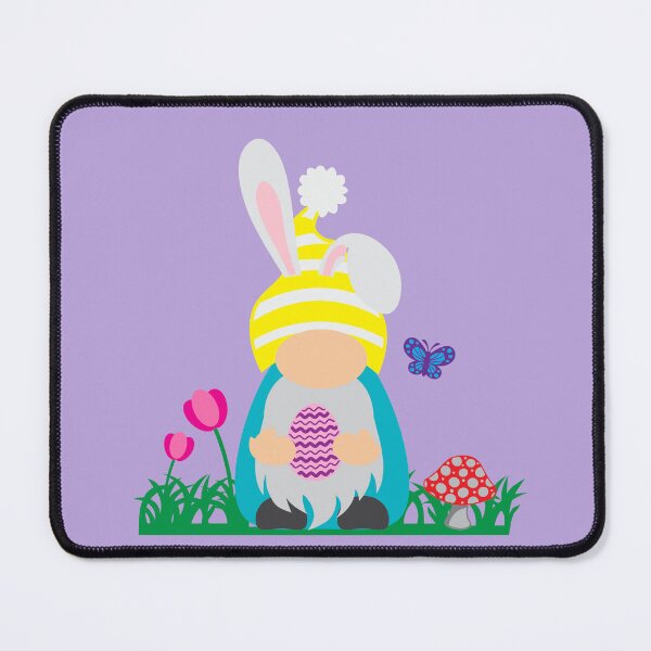 Item preview, Easter Gnome Yellow Hat in a Garden designed and sold by 2CreativeNomads.