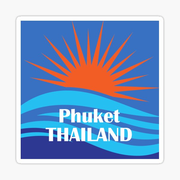 Item preview, Phuket Thailand - Waves and Sunset designed and sold by MtWoodsonSales.