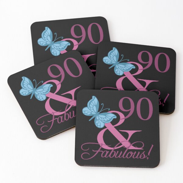 Item preview, Fabulous 90th birthday! designed and sold by thepixelgarden.