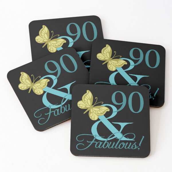 Item preview, Fabulous 90th birthday! designed and sold by thepixelgarden.