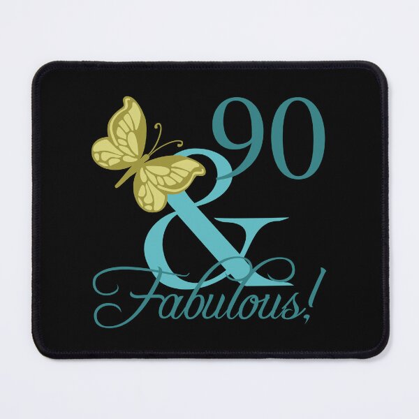 Item preview, Fabulous 90th birthday! designed and sold by thepixelgarden.