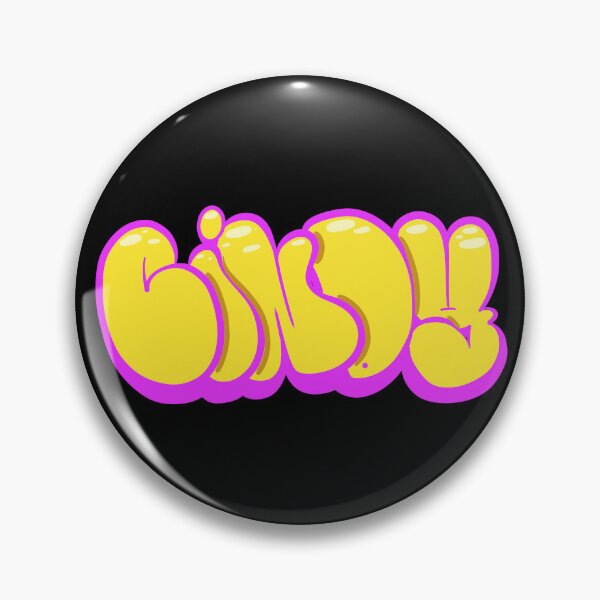 Item preview, Yellow Cindy Name Tag designed and sold by ArtByNabes.