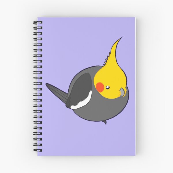 Item preview, Grey Male Cockatiel Borb designed and sold by FindingMindely.