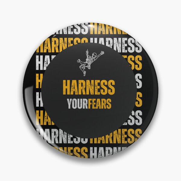 Item preview, Harness Your Fears Rock Climbing designed and sold by SqueakitySqueak.