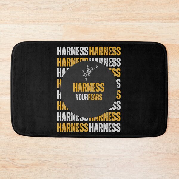 Item preview, Harness Your Fears Rock Climbing designed and sold by SqueakitySqueak.