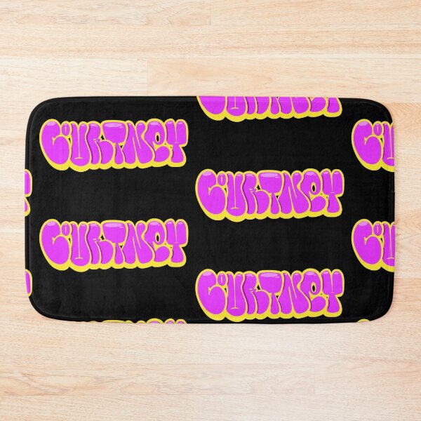 Item preview, Pink Courtney Name Tag designed and sold by ArtByNabes.