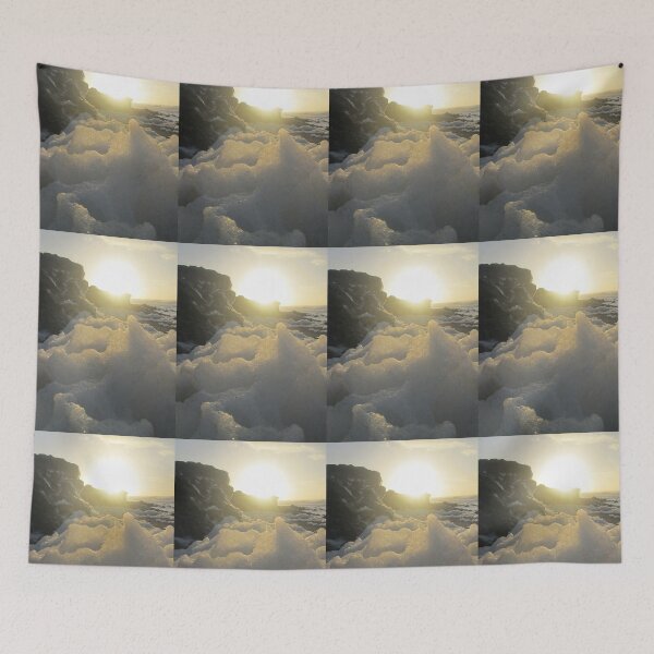 Item preview, Foamy Beach Sunset designed and sold by Caye Harrison.