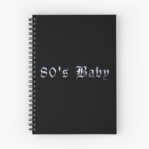 Item preview, 80s Baby | 3D Chrome Typography designed and sold by ProdbyNiECO.