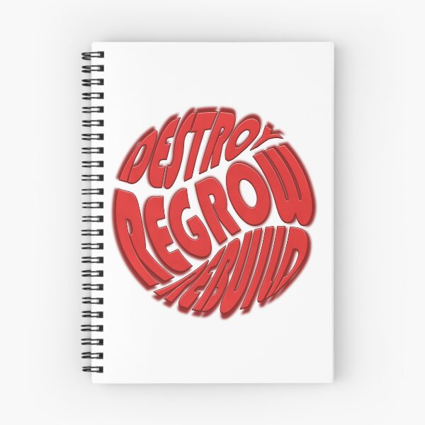 Item preview, destroy, regrow, rebuild designed and sold by EDRdraws.