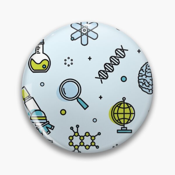 Item preview, Laboratory Pattern Blue+Green designed and sold by Panicked Pixie.
