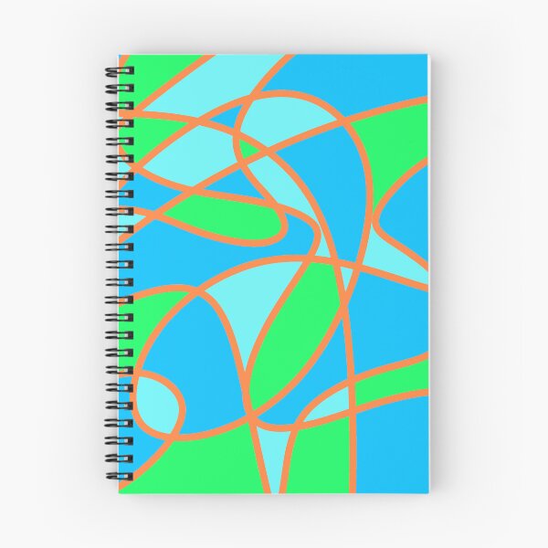 Artikelvorschau, Blau, Grün, Orange, Hellblau (Scribble-Hintergrund) entworfen und verkauft von eveyting.