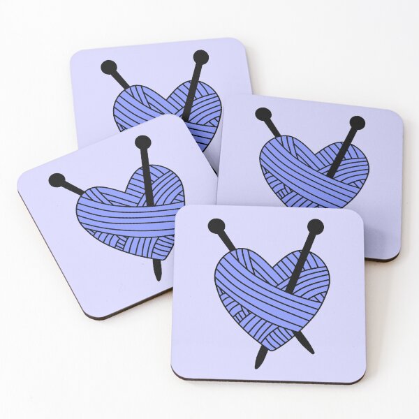 Item preview, Yarn Heart (Blue) designed and sold by nklange240.