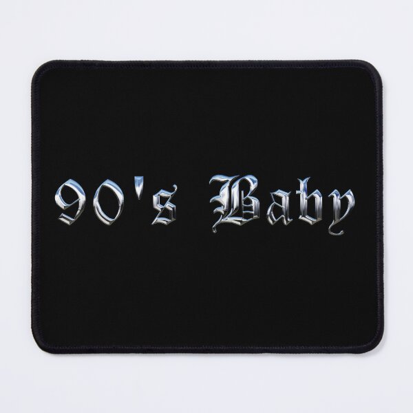Item preview, 90s Baby | 3D Chrome Typography designed and sold by ProdbyNiECO.