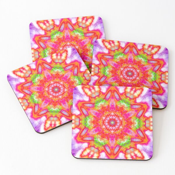 Item preview, Painted energy mandala - red designed and sold by Katarina Spiralo.