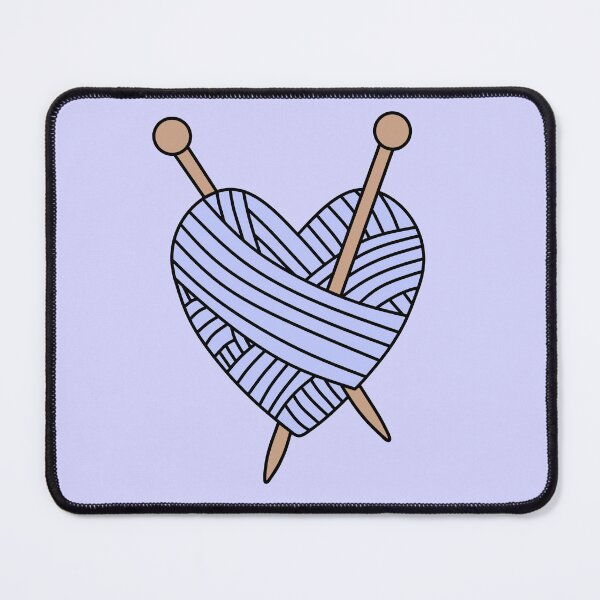 Item preview, Yarn Heart (Light Blue) designed and sold by nklange240.