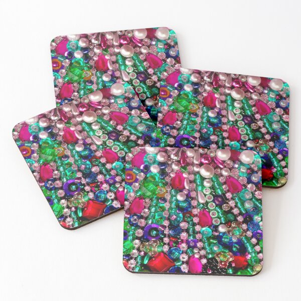 Item preview, MARDI GRAS : Vintage New Orleans Beads and Gems Print designed and sold by posterbobs.