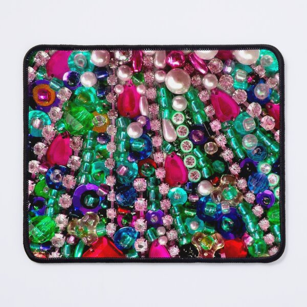 Item preview, MARDI GRAS : Vintage New Orleans Beads and Gems Print designed and sold by posterbobs.