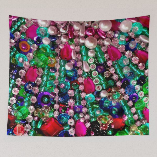 Item preview, MARDI GRAS : Vintage New Orleans Beads and Gems Print designed and sold by posterbobs.