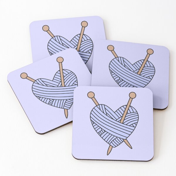 Item preview, Yarn Heart (Light Blue) designed and sold by nklange240.