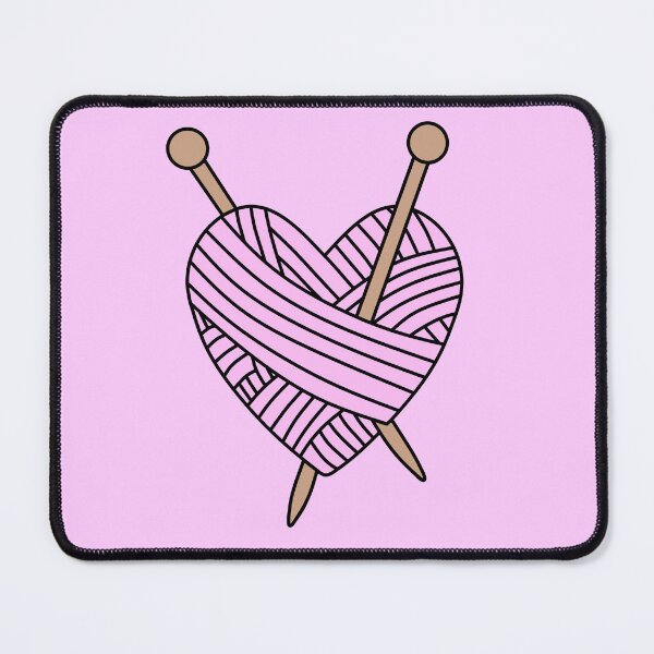 Item preview, Yarn Heart (Light Magenta) designed and sold by nklange240.