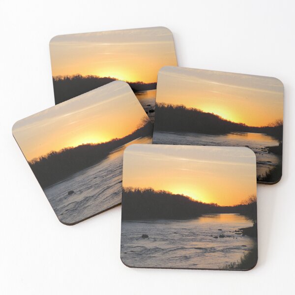 Item preview, Assiniboine River Sunset No.1 designed and sold by MaryLinH.