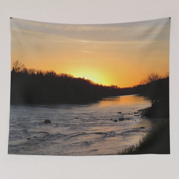 Item preview, Assiniboine River Sunset No.1 designed and sold by MaryLinH.