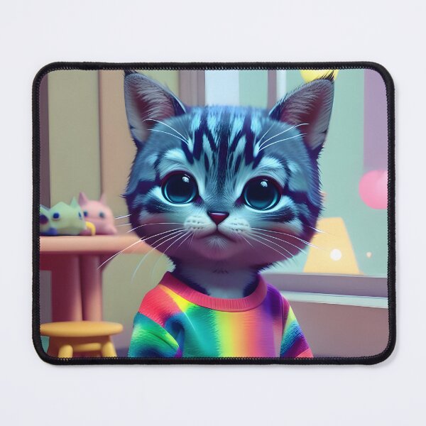 Item preview, Cat in Pajamas - Modern Digital Art designed and sold by Ai-michiart.