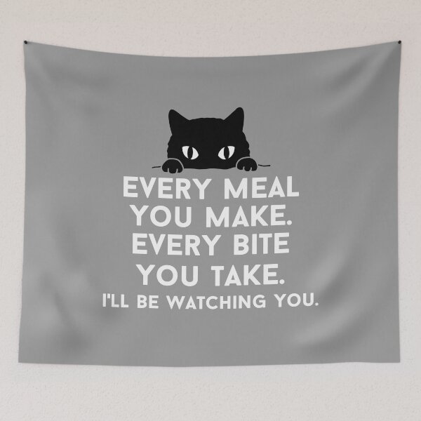 Item preview, Every meal you make. Every bite you take. I'll be watching you. designed and sold by SqueakitySqueak.