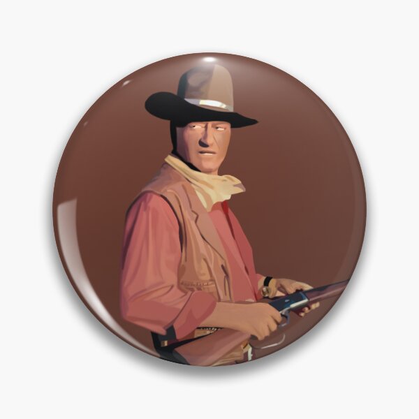 Item preview, John Wayne Hand Drawn Digital Art Painting  designed and sold by Lartheviking.