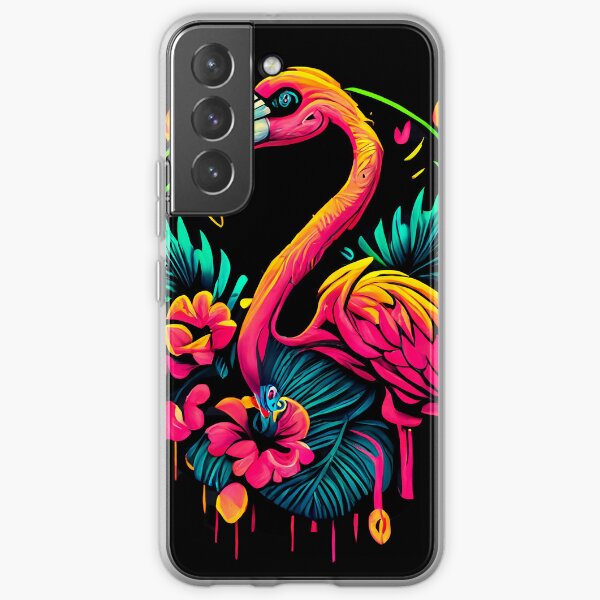 Colorful Flamingo Samsung Galaxy Soft Case