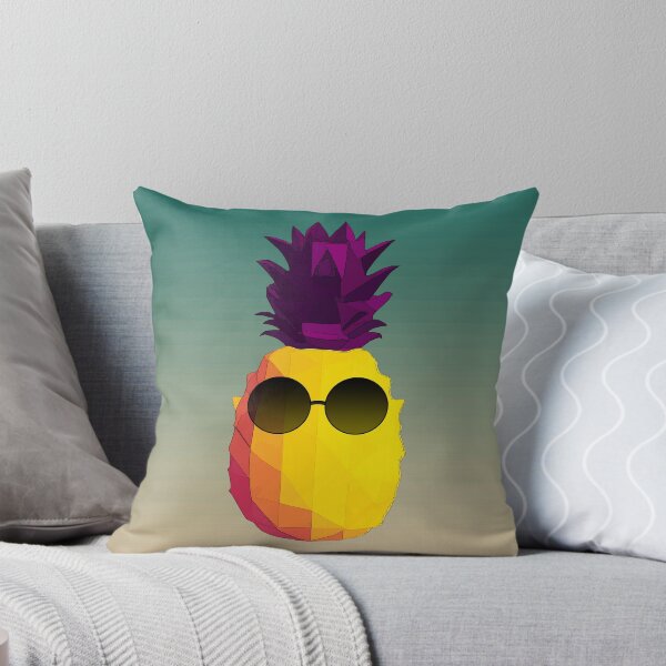 Artikelvorschau, Ehrfürchtige Ananas mit Sonnenbrille, farbiger Hintergrund entworfen und verkauft von markeralchemy.