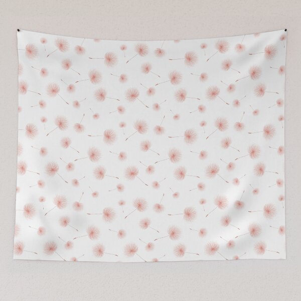 Item preview, Dandelions pink drawing designed and sold by WeArePear.