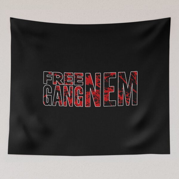 Item preview, Free Gang Nem designed and sold by DIRTYDUNNZ.
