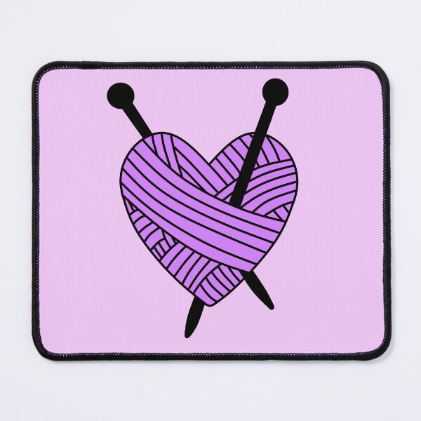 Item preview, Yarn Heart (Purple) designed and sold by nklange240.