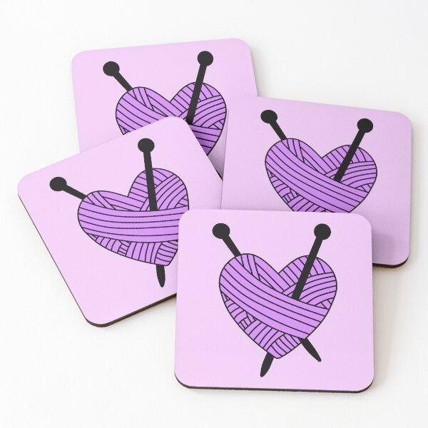 Item preview, Yarn Heart (Purple) designed and sold by nklange240.