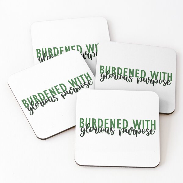 Item preview, Burdened with glorious purpose designed and sold by percqbeths.