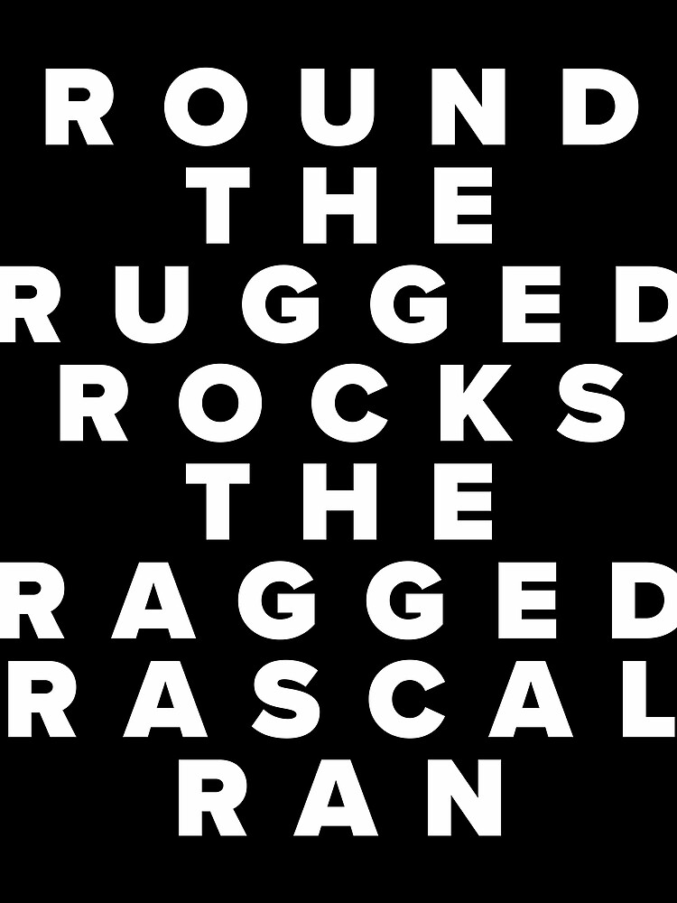Thumbnail 3 of 3, Scarf, Round The Rugged Rocks The Ragged Rascal Ran designed and sold by Texterns.