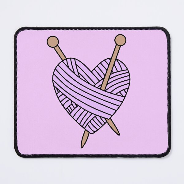 Item preview, Yarn Heart (Light Purple) designed and sold by nklange240.