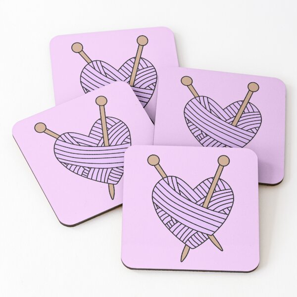 Item preview, Yarn Heart (Light Purple) designed and sold by nklange240.