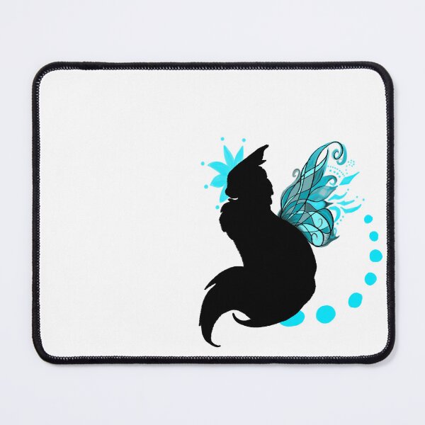 Item preview, Fairy Cat Teal Blue designed and sold by Zovanah.