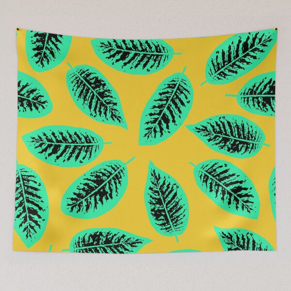 Item preview, Dieffenbachia tropical leaf pattern designed and sold by designer437.