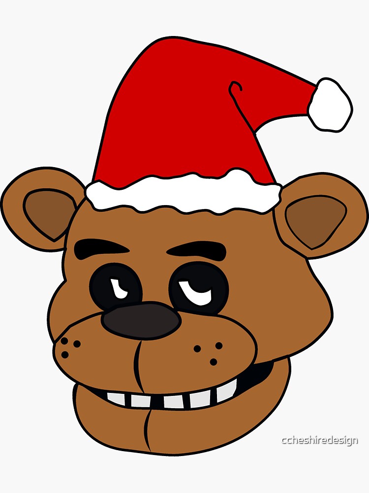 FNaF 1 Freddy Fazbear Head | Five Nights at Freddy's | Sticker