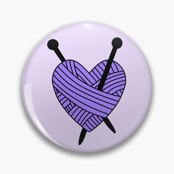 Item preview, Yarn Heart (Violet) designed and sold by nklange240.
