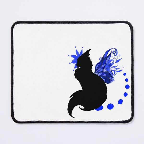 Item preview, Fairy Cat Royal Blue designed and sold by Zovanah.
