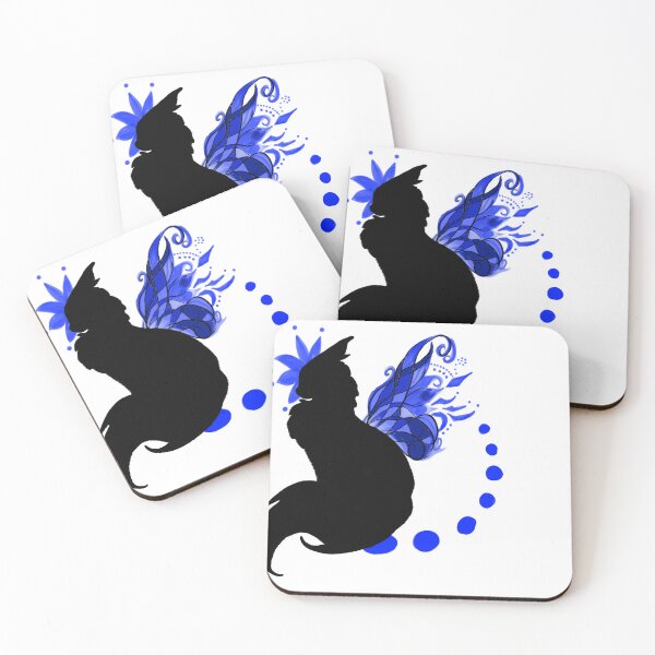 Item preview,  Fairy Cat Royal Blue designed and sold by Zovanah.