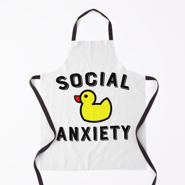 Item preview, Funny Social Anxiety Rubber Duck designed and sold by wingstar.
