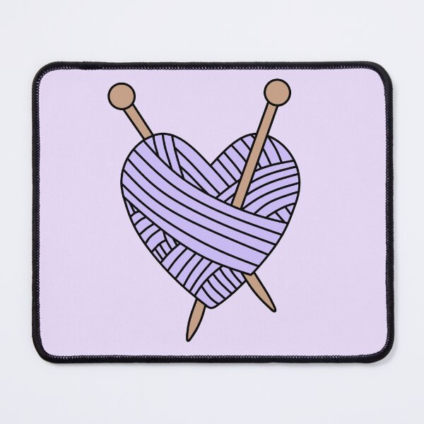 Item preview, Yarn Heart (Light Violet) designed and sold by nklange240.