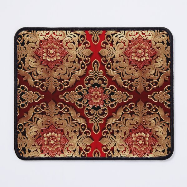 Item preview, Exclusive 2023 New Year Chinese Art Pattern Print I - Red and Gold Oriental Design Lovers designed and sold by thearttist.